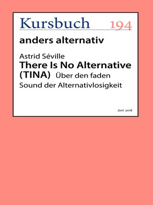 cover image of There Is No Alternative